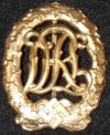 DRL Sports Badge, Gold