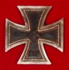 EK1 Pinback, marked