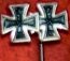 9mm Stickpin Iron Cross 1 & 2nd Class