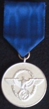 Police 8 Year Service Medal