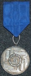 SS 8 Years Long Service Medal